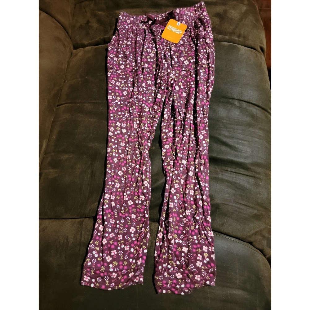 Gymboree plum pony floral‎ pants size 8 nwt